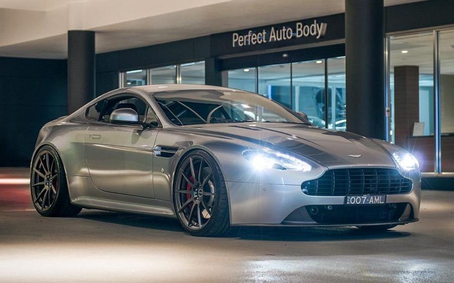 Aston Martin V8 Vantage on Brixton Wheels (Forged R10+) '2017